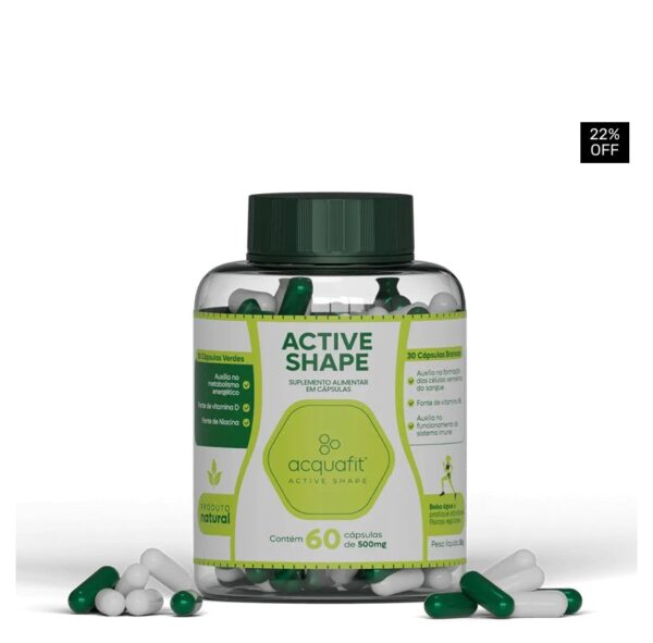 Active Shape Acquafit - 60 Capsulas - Promoção