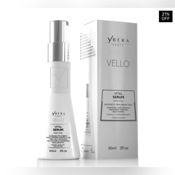 Soro Vital Vello 90ml - Ybera Paris - Promoção