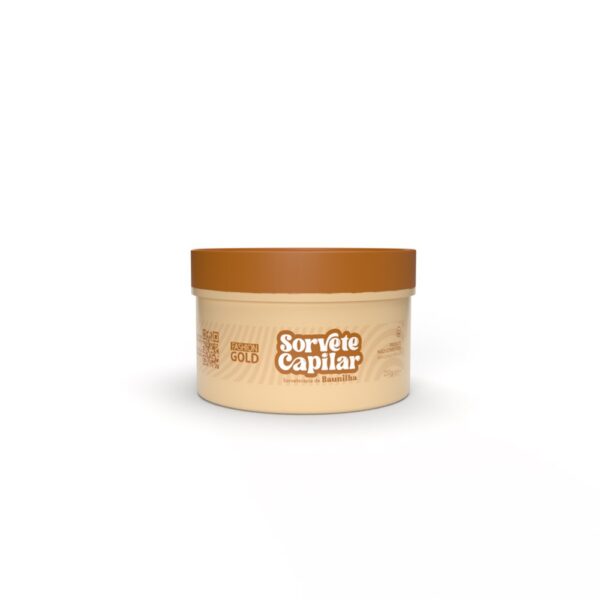 Sorvete Capilar - Sorveterapia de Baunilha 250g - Fashion Gold