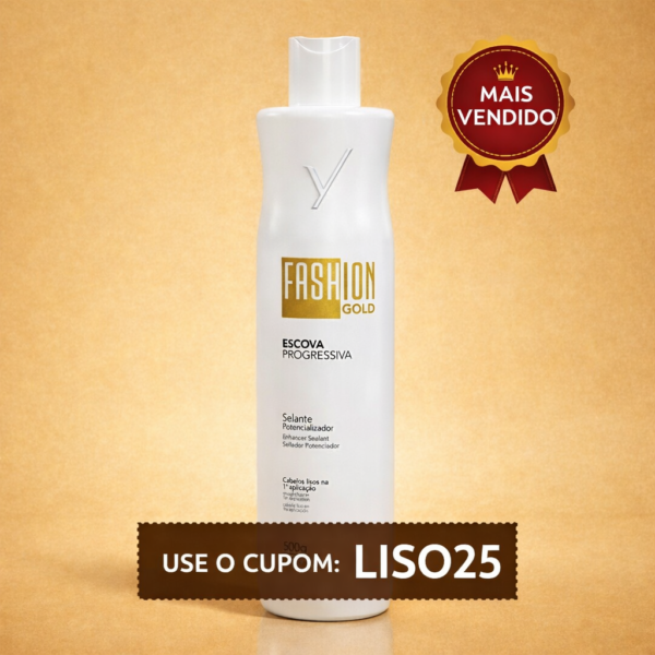 Escova Progressiva Fashion Gold 500g